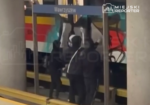 Pomalowali wagon metra- czworo Hiszpanów aresztowanych