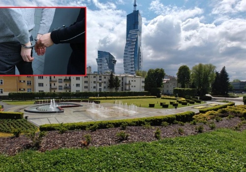 Z rzeszowskiej fontanny prosto za kratki. Policja zatrzymała poszukiwanych przestępców