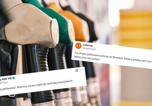 Przez ceny na Orlenie Niemcy uprawiają turystykę paliwową jak Polacy na Słowacji