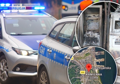 Chodził i podpalał bankomaty w centrum Gdyni. 60-latek w rękach policji