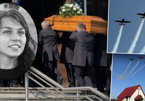 Ostatnie pożegnanie Jagody Gancarek. Tłumy i poruszający gest pilotów na pogrzebie