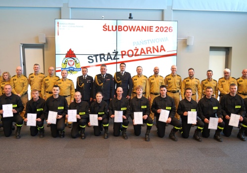 POZNAŃ: Ślubowanie nowo przyjętych funkcjonariuszy