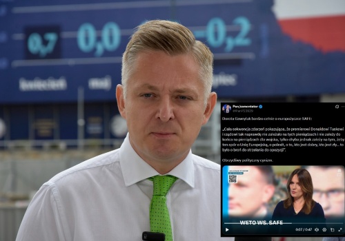 Atak na Gawryluk po słowach o intencjach Tuska ws. SAFE