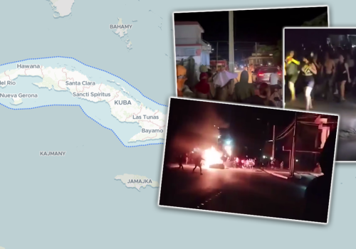 Masowe protesty na Kubie. Podpalono budynek partii, władza wysyła siły specjalne