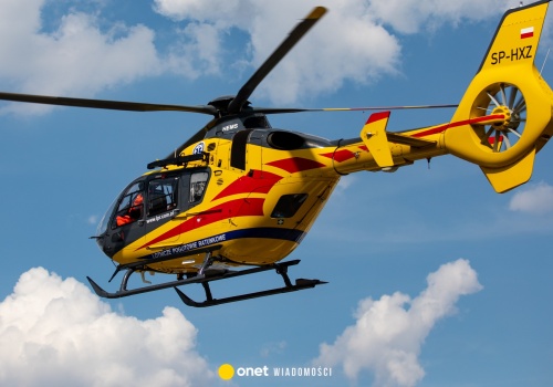 Groźny wypadek w porcie w Szczecinie. Lądował śmigłowiec LPR