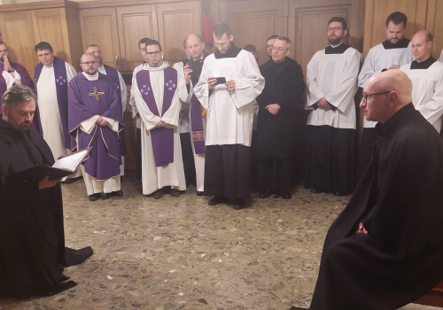 Profesja zakonna o. Michała Karnawalskiego SJ