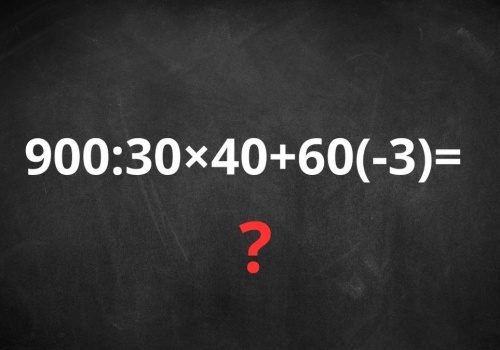 Matematyczne wyzwanie, które zaskoczy twój mózg. Policzysz w 10 sekund?