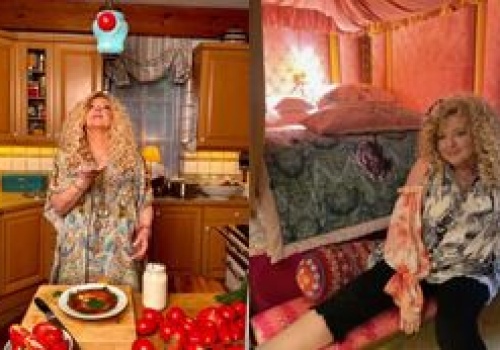 Kolorowe królestwo Magdy Gessler. Tak mieszka restauratorka