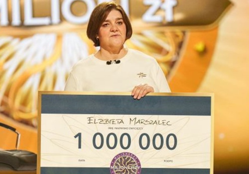 Wygrała milion w 