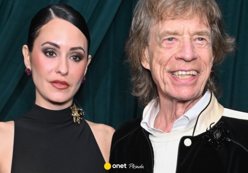 Mick Jagger z 38-letnią narzeczoną balował na imprezie przed Oscarami
