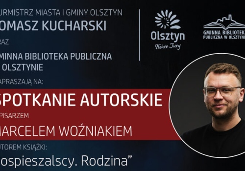 10 kwietnia – Spotkanie autorskie z autorem książki „Pospieszalscy. Rodzina”