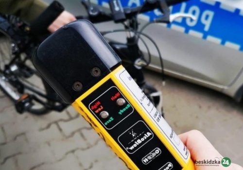 Pijani rowerzyści na Żywiecczyźnie