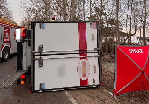 Tragiczny wypadek w Chałupach. Zginęła jedna osoba