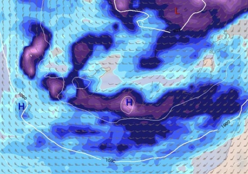 Ostatnie tchnienie zimy na Wyspach Kanaryjskich: deszcze, wiatr i śnieg