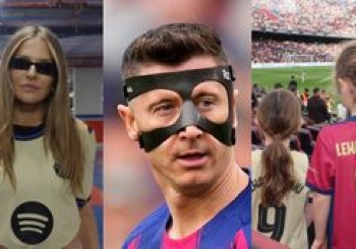 Anna Lewandowska stawiła się z KLARĄ i LAURĄ na meczu. Dzięki takiemu wsparciu drużyna Roberta wygrała? (FOTO)