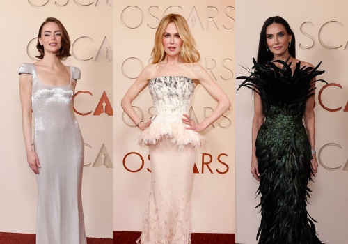 Oscary 2026. Nicole Kidman i Demi Moore w piórach. Emma Stone zaskoczyła