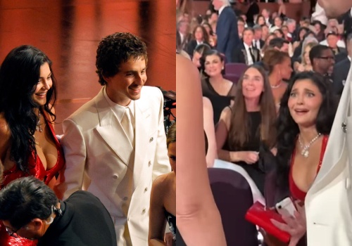 Tak Chalamet i Jenner zachowywali się na Oscarach. Tego momentu nie pokazała telewizja