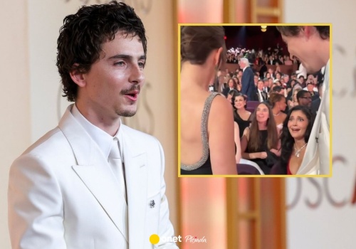 Tego nie pokazały kamery. Tak zachowali się Timothée Chalamet i Kylie Jenner na Oscarach