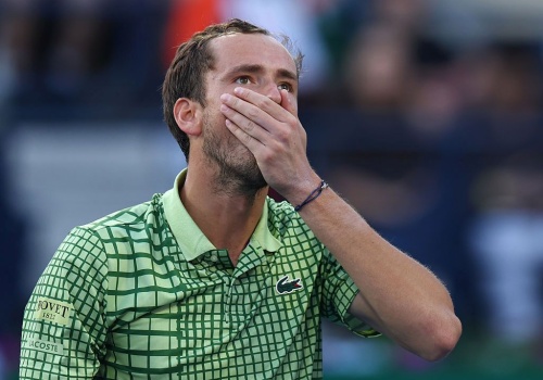 Pokonał Alcaraza, ale zatrzymał go Sinner. 