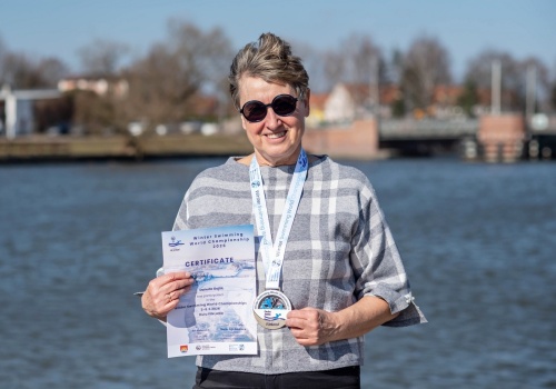 Danuta Gojlik:  Po prostu uwielbiam pływać