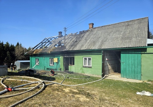Tragedia na Podkarpaciu. 90-latka zginęła w pożarze domu