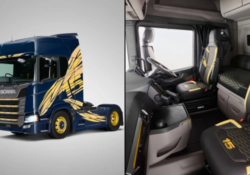 Limitowana wersja na krótkiej ramie i wąskich kołach – Scania 460R „Japan 15”