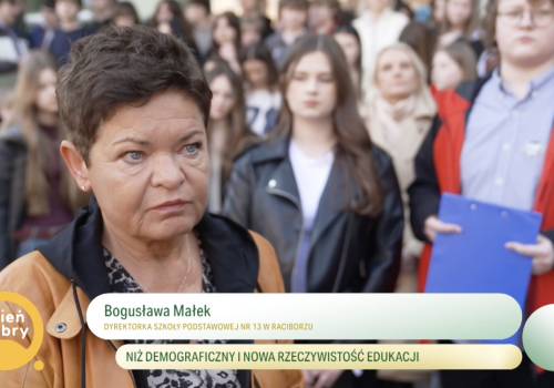 Demografia zabójcza dla szkół. TVN przed SP 13 w Raciborzu