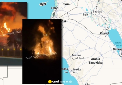 Płoną jedne z największych pól ropy na świecie. Drony uderzyły w dwóch krajach