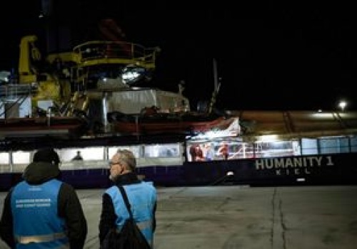 Zatonął statek Frontex-u. Ambasadorka Estonii była na pokładzie