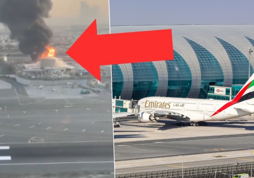 Nagranie z lądowania w Dubaju szokuje. Linie lotnicze wstrzymują loty zagraniczne