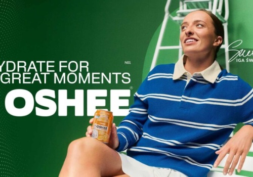OSHEE i Iga Świątek wracają z nową odsłoną „Hydrate for Great Moments”