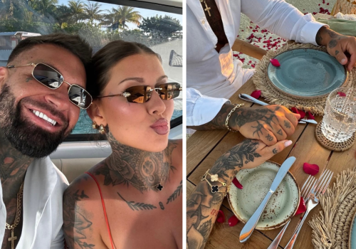 Majewscy świętują ósmą rocznicę ślubu na Malediwach. Zabrali ze sobą synka