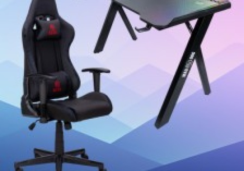 Biurko gamingowe MAD DOG GD140L (140 x 60 cm) za 199 zł, fotel GCH710K za 299 zł w Media Expert