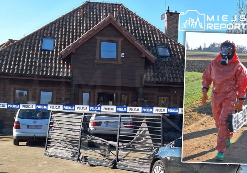 Kamizelki i ostra broń. Akcja kontrterrorystów pod Warszawą