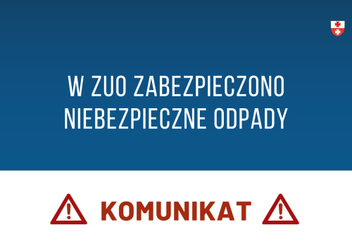 Niebezpieczne odpady ponownie w ZUO