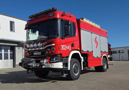 Szczecińska straż pożarna z nowym ‘technikiem’