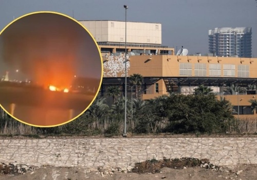 Doniesienia o ataku na ambasadę USA w Iraku. Odgłosy eksplozji