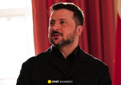 Wołodymyr Zełenski o konflikcie na Bliskim Wschodzie. 