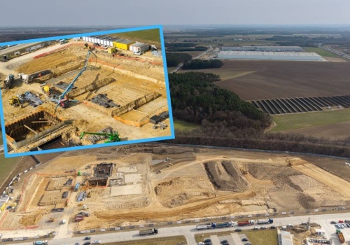 Nowa fabryka giganta wyrasta na terenie SAG Ujazd. „Skróci czas dostaw na południu kraju”