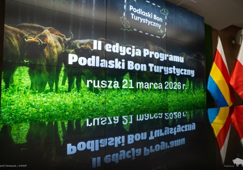 Podlaski Bon Turystyczny wraca. Wsparcie dla lokalnej branży