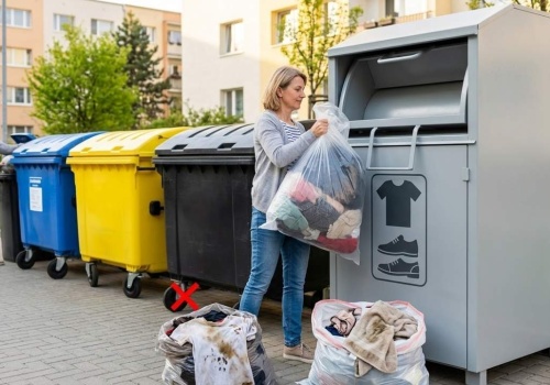 Selektywna zbiórka tekstyliów. Za segregację ubrań można… dostać mandat