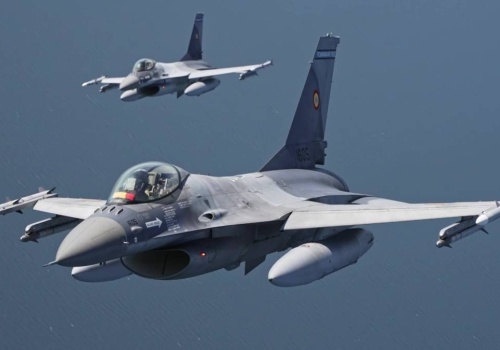 Obcy dron w przestrzeni NATO. Poderwano myśliwce F-16