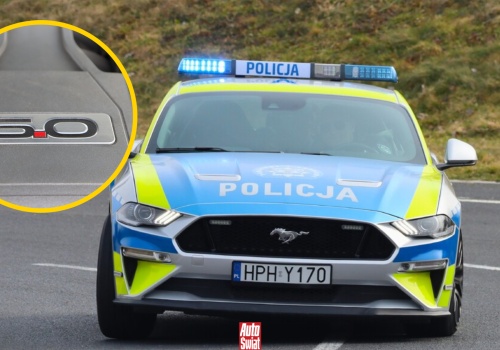 Takiego auta nasza drogówka jeszcze nie miała. Policyjny Mustang z silnikiem 5.0 V8