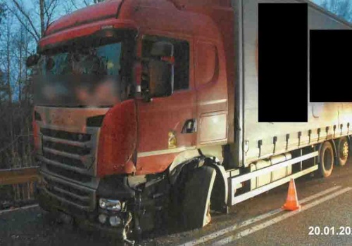 Pijany kierujący uderzył w ciężarówkę. Sąd orzekł gigantyczną grzywnę