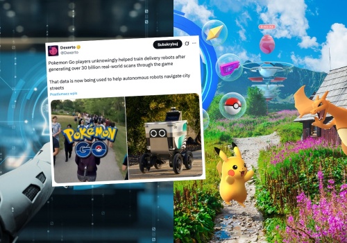 Okazało się, że dane z Pokemon Go są wykorzystywane do trenowania AI, która wspomoże roboty dostawcze