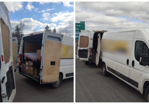 Olsztyn. 30-letni kurier miał dwa busy, oba w złym stanie. Pół wypłaty wyda na mandat