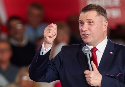 Czarnek grzmiał ze sceny, dostało się Czarzastemu. 