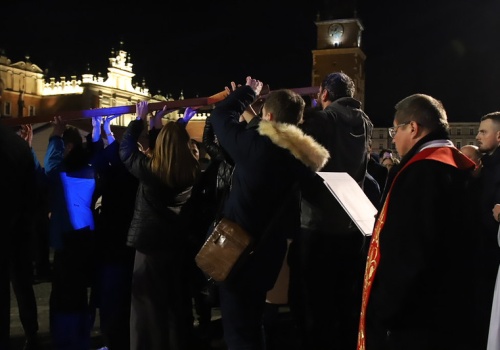 Akademicka Droga Krzyżowa przeszła ulicami Krakowa