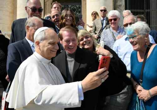 Leon XIV spotkał się z byłymi kolegami ze szkoły