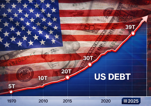 Dług publiczny USA na progu 39 bilionów dolarów. Pożycza 7 mld USD dziennie